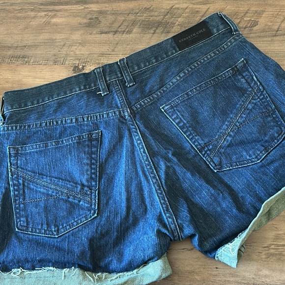 Kenneth Cole Denim Blue mens  Shorts sz 34 - Picture 2 of 5